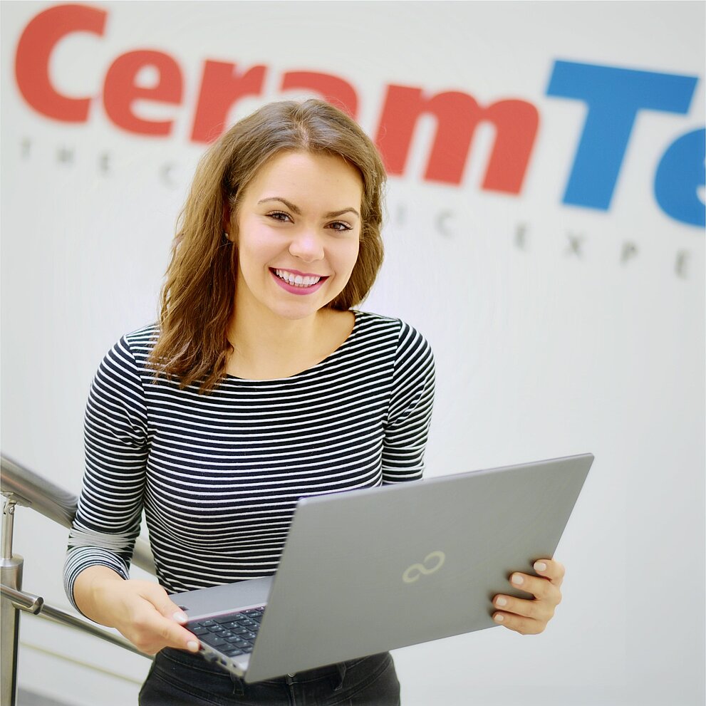 Lucie Kobierska, zaměstnankyně společnosti CeramTec v Šumperku, Česká republika