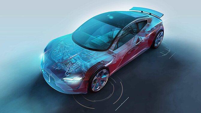 CeramTec eMobility Car