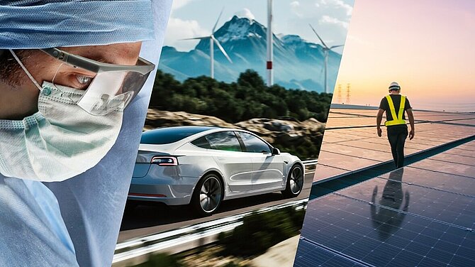 Overview of the core markets for technical ceramics